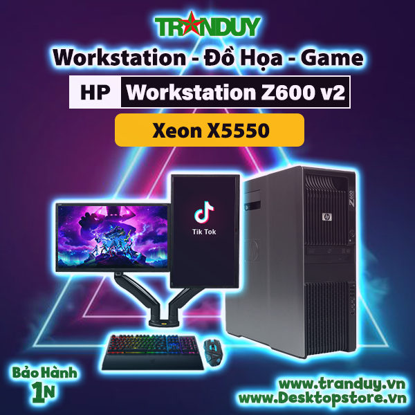 Máy bộ HP Workstation Z600 v2 cấu hình 1