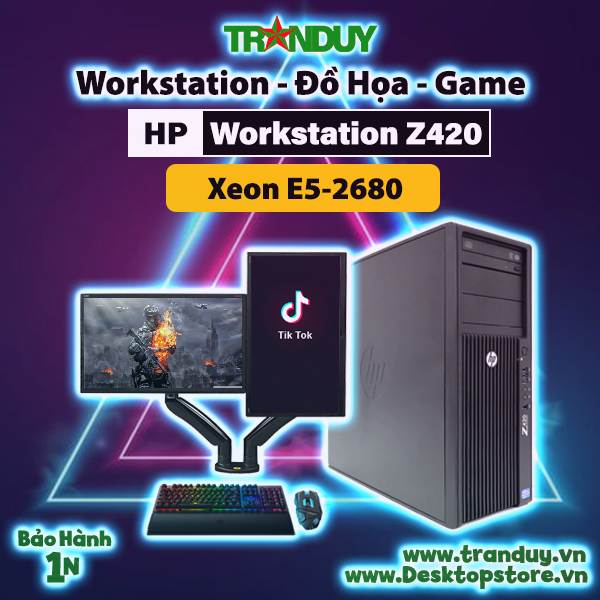 Máy Bộ HP Workstation Z420 Cấu hình 2