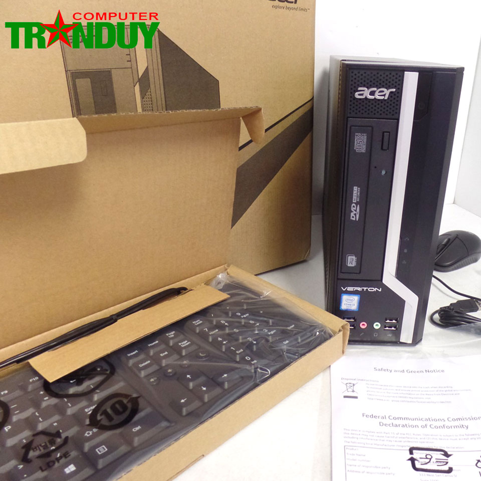 Máy bộ Acer Veriton X4610 Core i3-2100 (RAM 4GB/HDD 500GB/DVD)