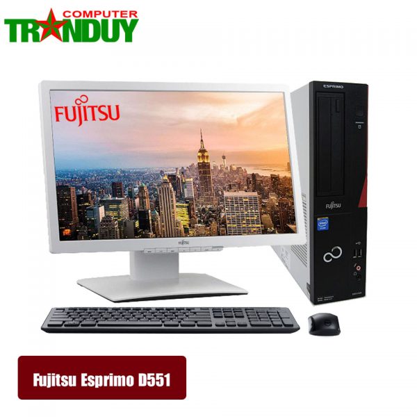 Máy bộ Fujitsu Esprimo D551 (I7-2600/RAM 4GB/HDD 250GB/DVD)