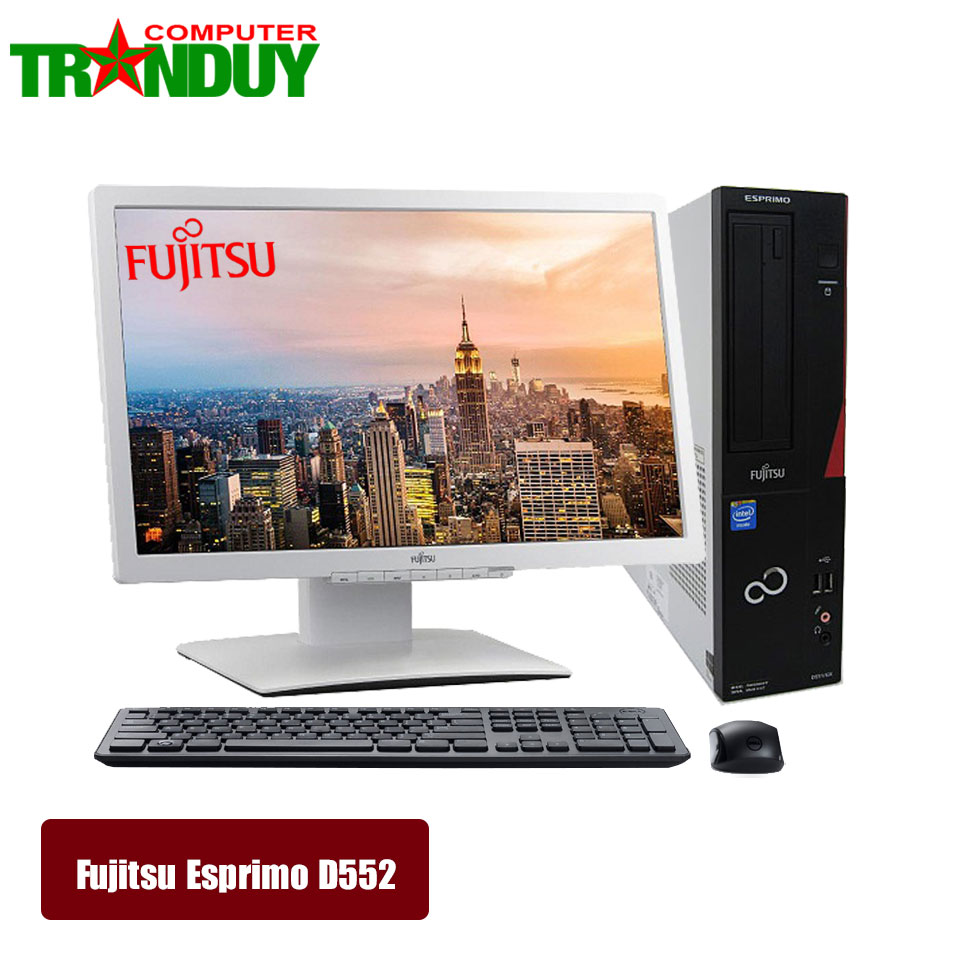 Máy bộ Fujitsu Esprimo D552 (I7-4770/RAM 4GB/HDD 250GB/DVD)