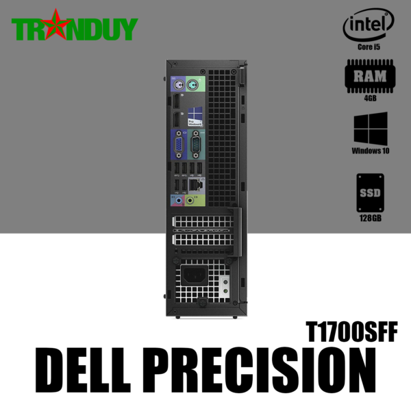 Máy bộ Dell Precision T1700 SFF Core i5-4570 (RAM 4GB/HDD 500GB/DVD)