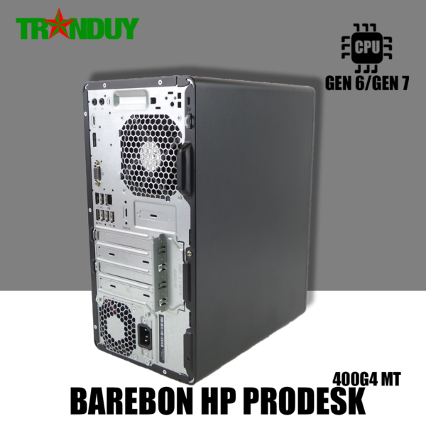 Barebone HP Prodesk 400 G4 MT Socket 1151v2  Support CPU Gen 6,7