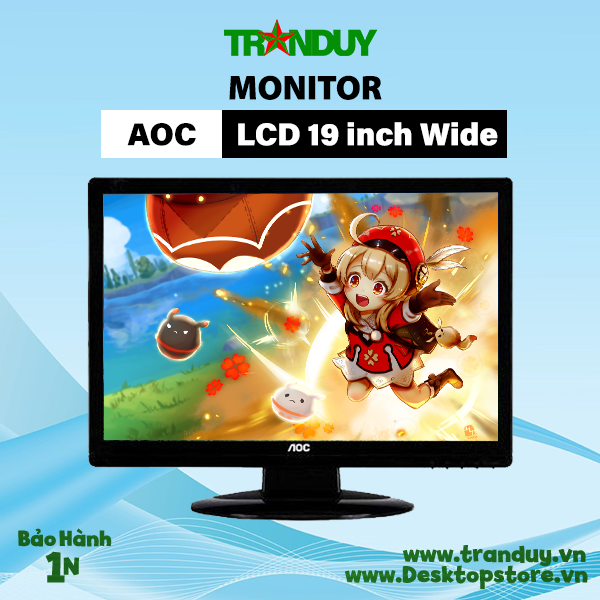 Màn hình LCD AOC 19 inch Wide Renew FullBox