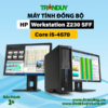 MÁY BỘ HP Workstation Z230 SFF Core i5-4570 (Ram 4GB, HDD 500GB, DVD,Free OS)