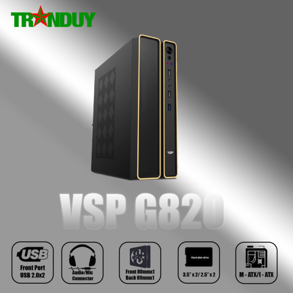 Combo case VSP SFF + PSU-200W - G820