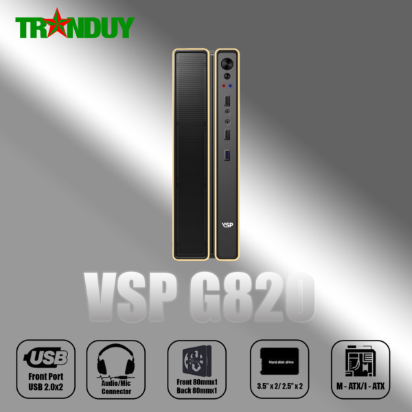 Combo case VSP SFF + PSU-200W - G820