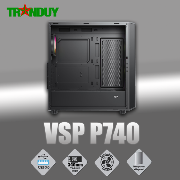Vỏ Case máy tính workstation VSP P740 - E-ATX