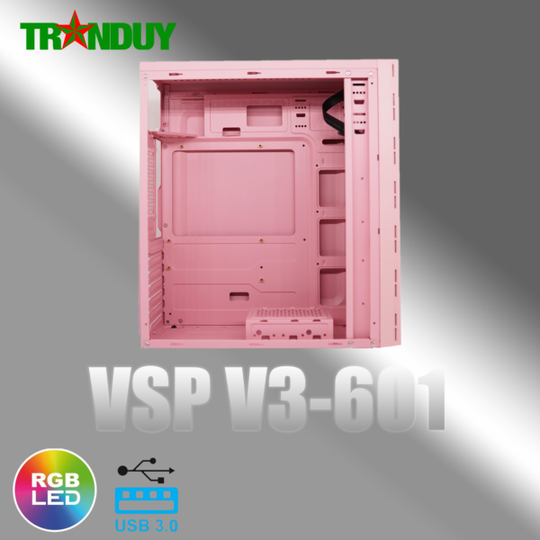 Vỏ Nguồn Máy Tính VSP V3-601 Pink