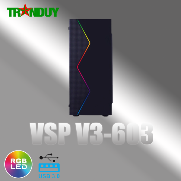 Vỏ Nguồn Máy Tính VSP V3 Black - 603W