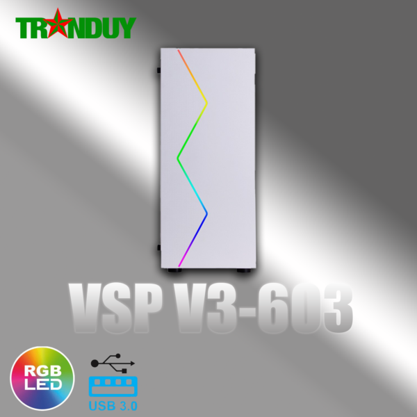 Vỏ Nguồn Máy Tính VSP V3 White - 603W