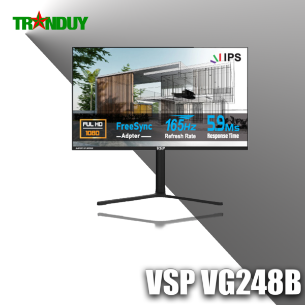 Màn hình cong VSP VG272C 27inch 165Hz - FULL HD