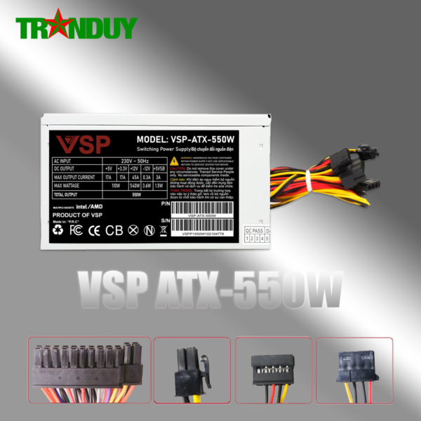 Nguồn VSP 550W Tray