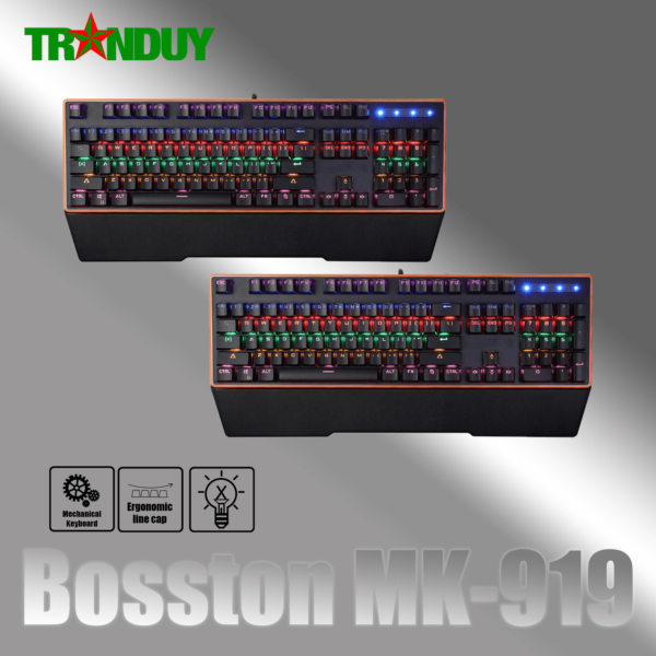 Phím Cơ Bosston MK-919 LED Gaming