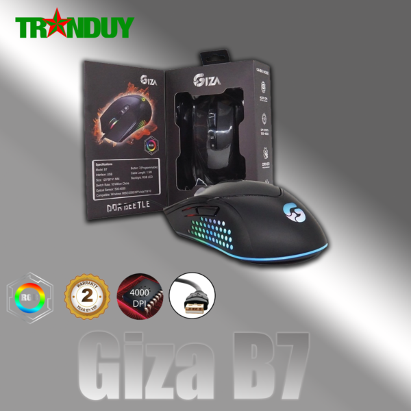 Mouse Giza B7 Gaming LED