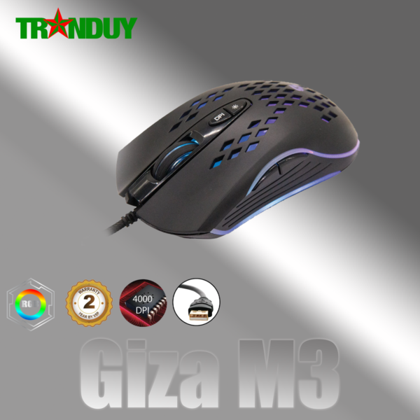 Mouse Giza M3 Gaming LED