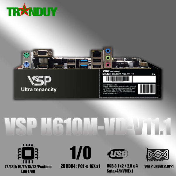 Main VSP H610M-VD-V1.11