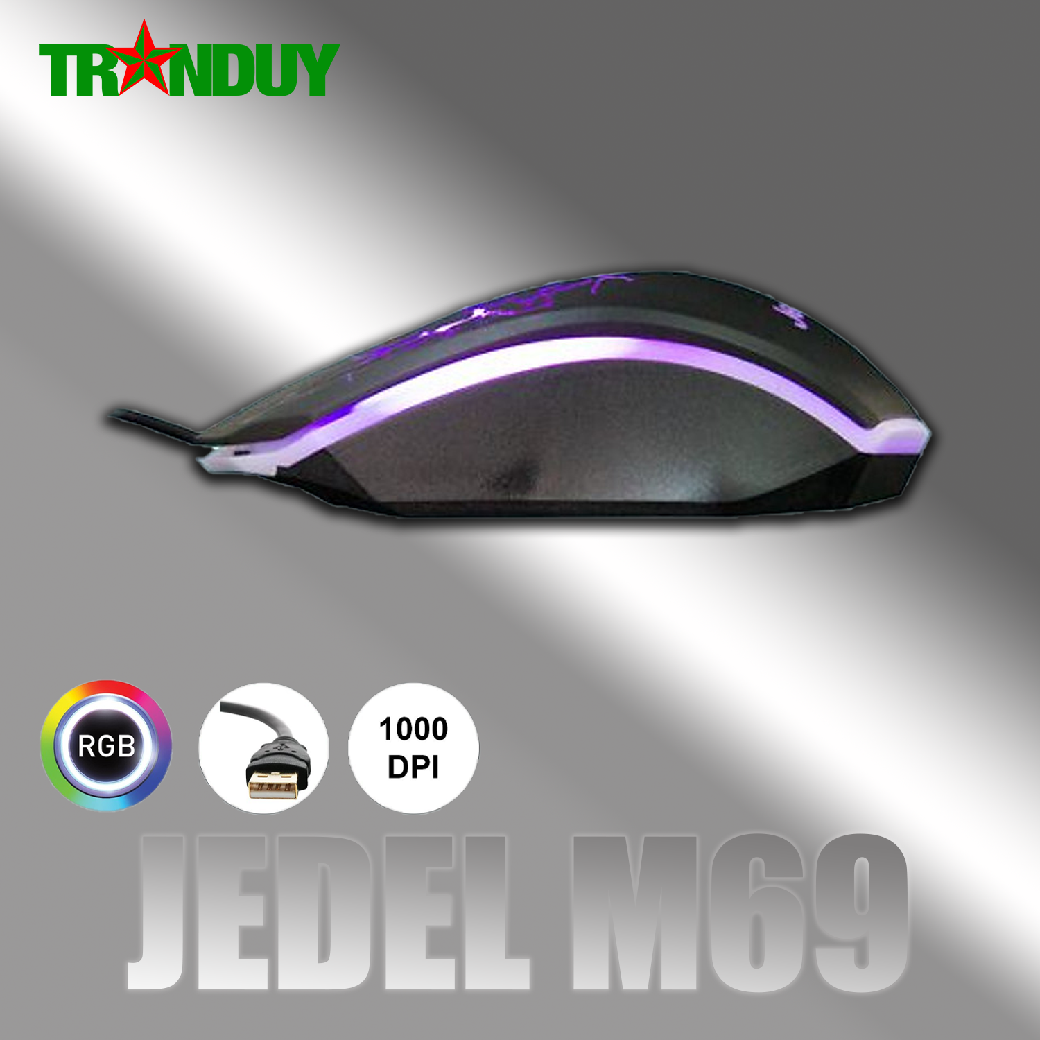 Mouse  JEDEL M69 LED
