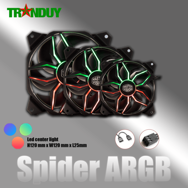Bộ 3 Spider Full LED ARGB