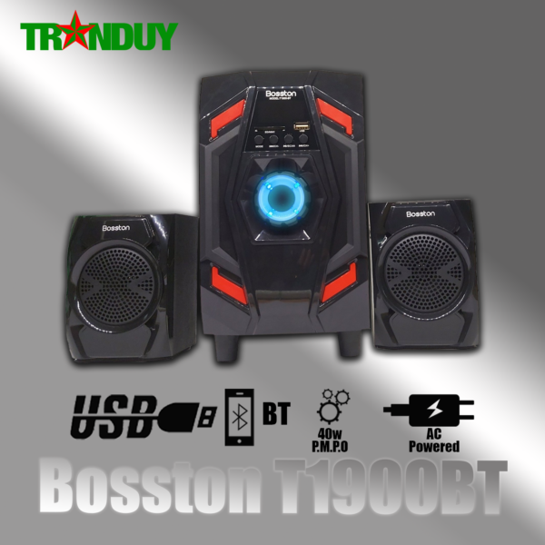 Loa 2.1 Bosston T1900-BT LED